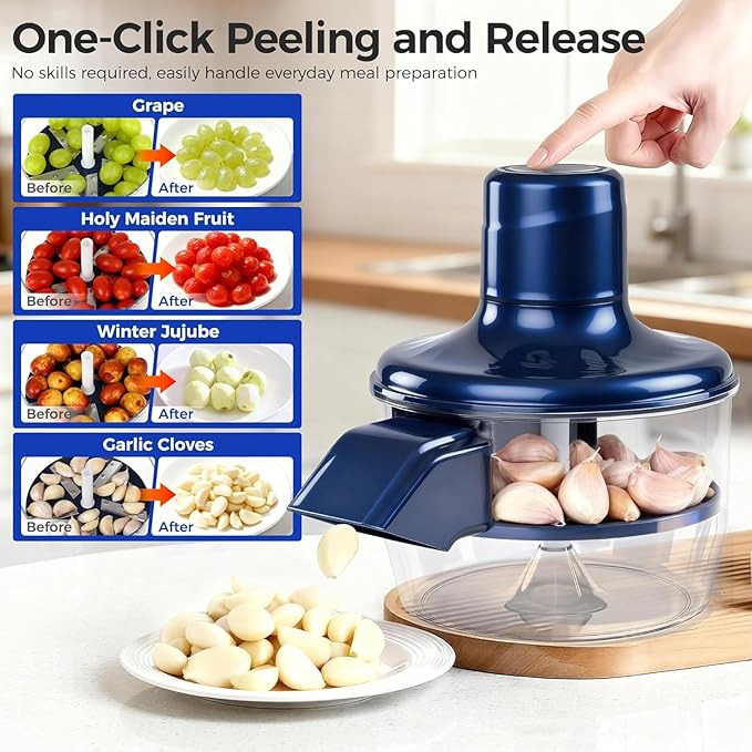 Cordless Fruit Skin Remover for Small Fruits, Easy Peeling, plastic
