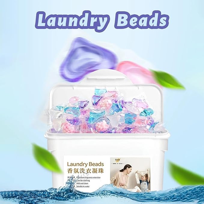 4 in 1 Laundry Detergent Pods | Deep Clean, Color Protection, pack of 100
