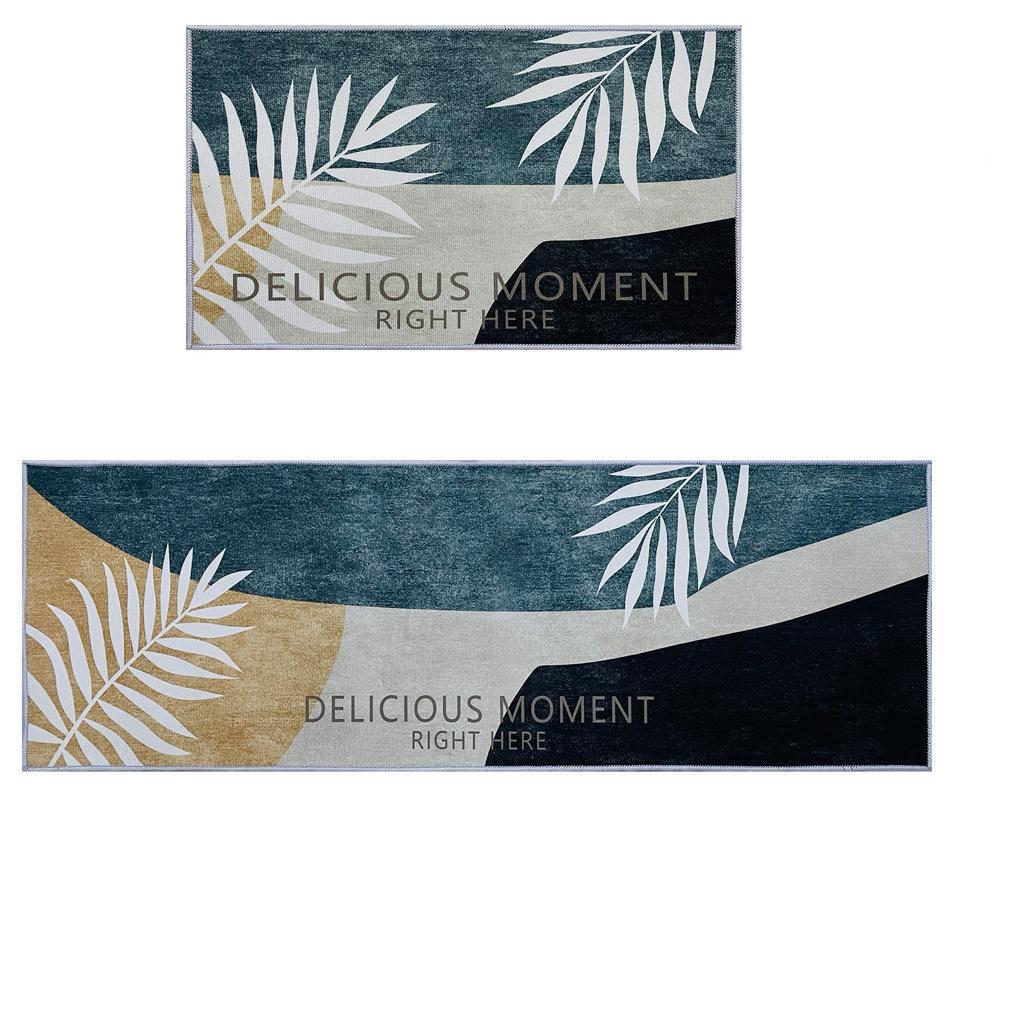 Waterproof Kitchen Floor Mat Set Of 2pcs, pack of 2