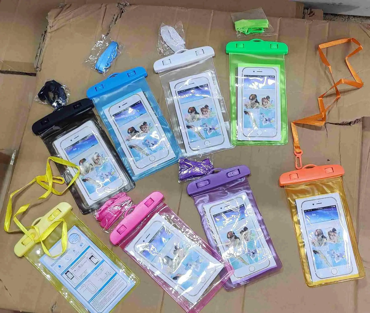 Plastic Rain Protector Mobile Cover for Touchscreen Phones (Pack of 2)