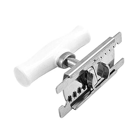 Adjustable stainless steel jar and can opener