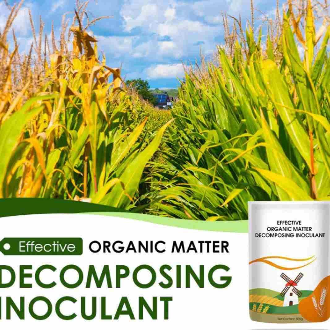 A pack of organic matter decomposing inoculant for rapid composting