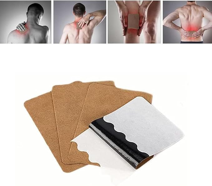 Self-Heating Herbal Ginger Patches for Joint and Muscle Support (40 Patches)