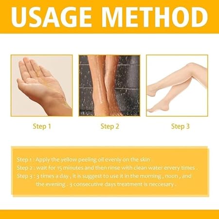Yellow Peeling Oil (Pack of 2)