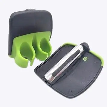 Set of two plastic fruit and vegetable peelers