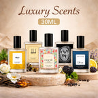Five 30ml bottles from the Inspire Collection in a pack