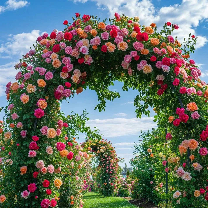 Ever Bloom Rose Seeds Combo Pack with Plant Growth Supplement