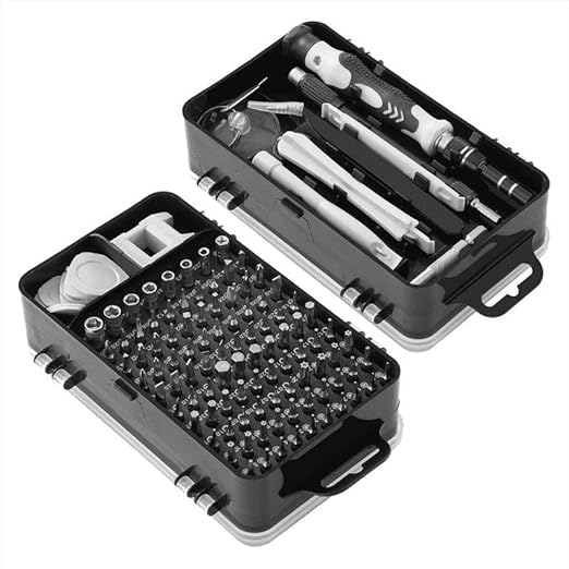 115-in-1 Screwdriver Set – Magnetic Precision Tool Kit for Mobile, PC, Glasses, Laptop, and Digital Watch Repair
