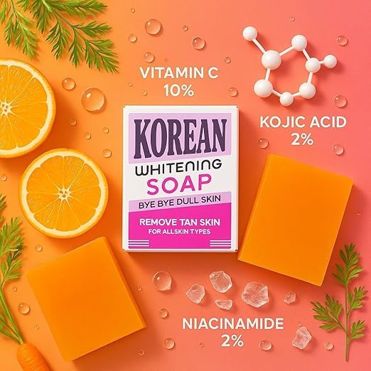 Korean Whitening Soap - Pack of 2