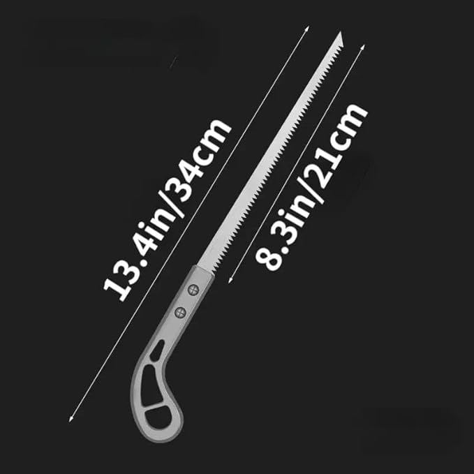 Portable Hand Saw for Wood Cutting with Non-Slip Handle