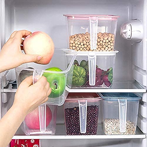 Fridge Storage Containers Set - Pack of 4