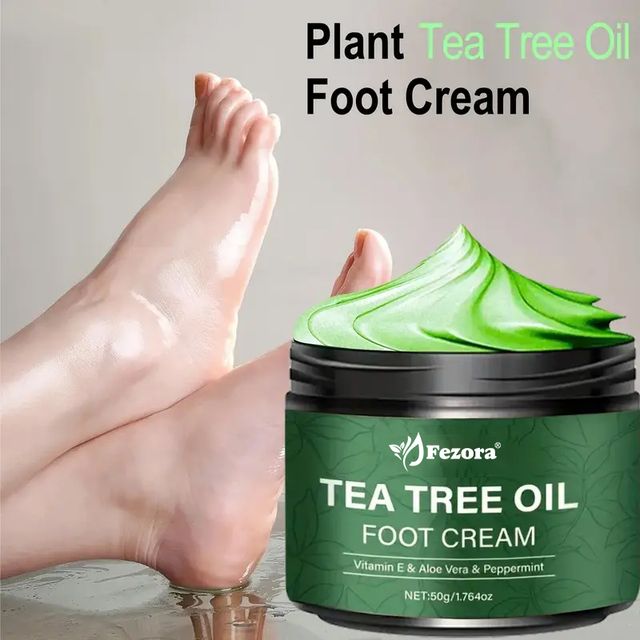 Tea Tree Oil Foot Cream, Deep Moisturizing & Soothing