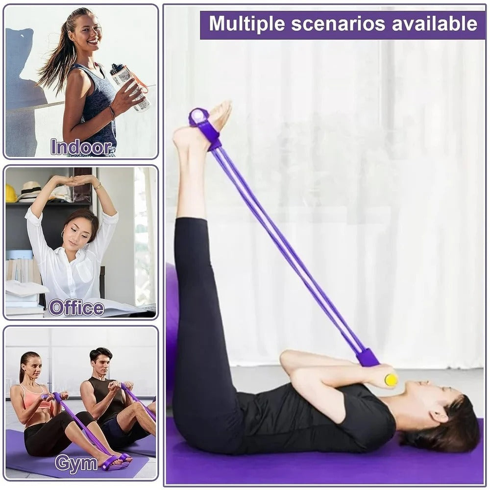Yoga Pedal Puller Resistance Band for Full Body Fitness