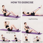 Yoga Pedal Puller Resistance Band for Full Body Fitness