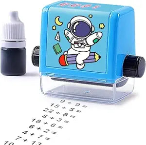 Birud roller math teaching stamp for addition, subtraction, multiplication, and division.