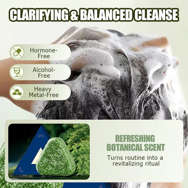 Natural Shampoo Bar for Strengthening Hair