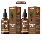 Two 30ml bottles of Batana Oil with Rosemary for hair care