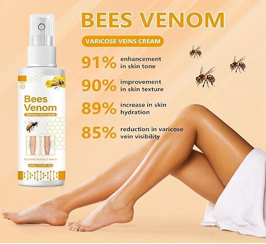 Bees Venom Varicose Veins Spray - Pack of 2