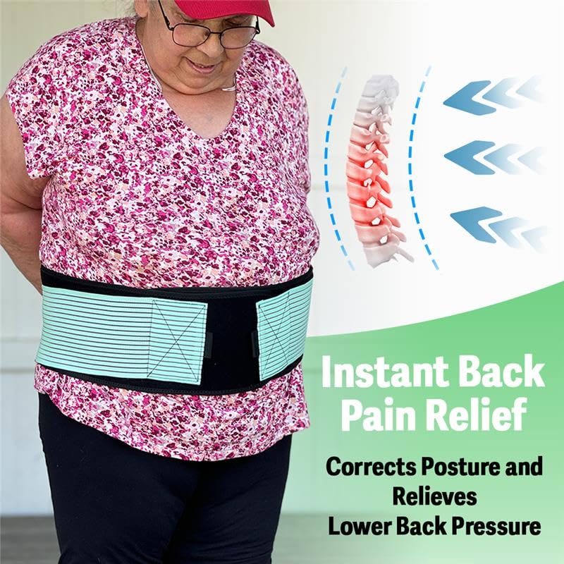 Sacroiliac Hip Wrap for Men and Women for SI Joint Pain Relief - 1 Piece