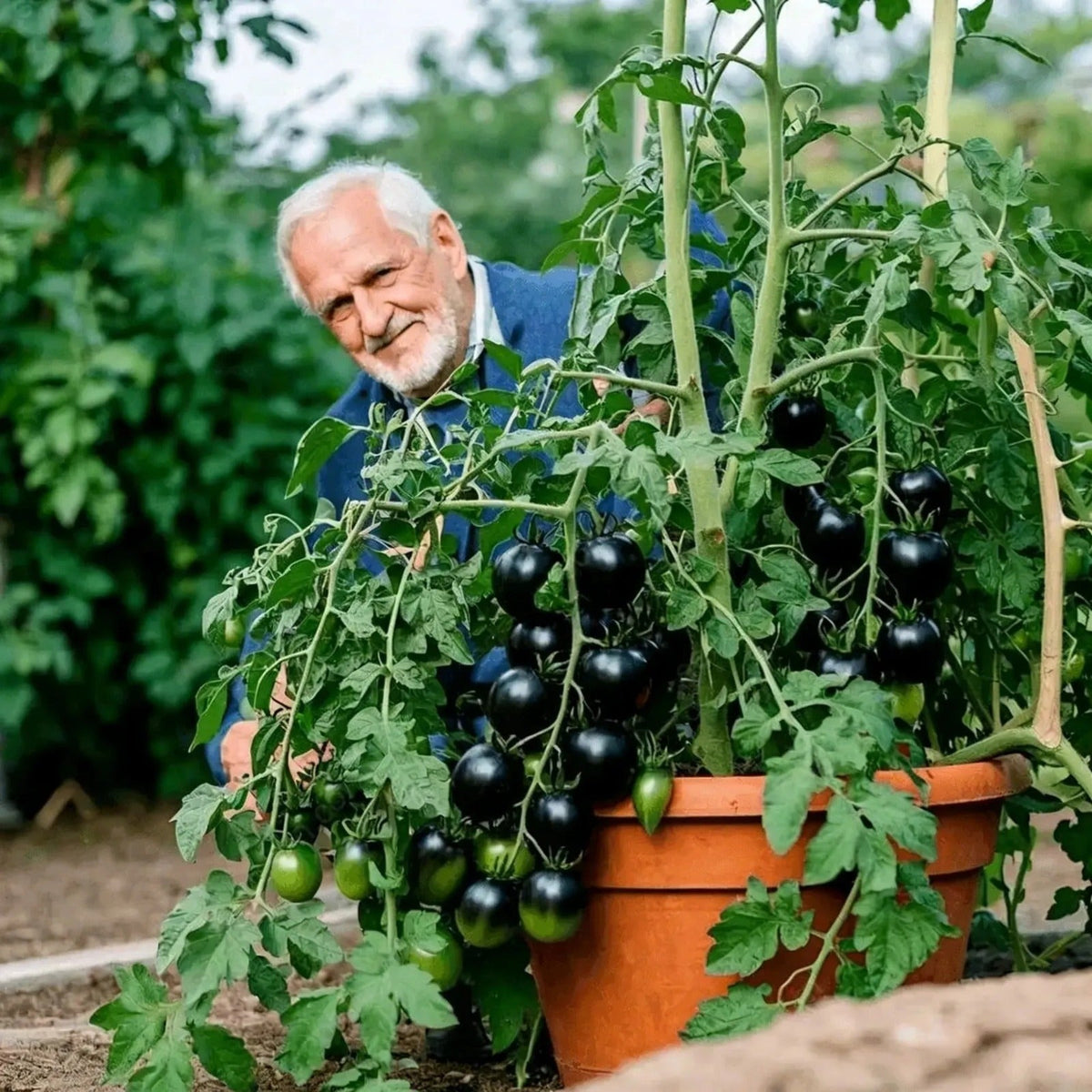 Rare Blueberry Purple Tomato Seeds - Non-GMO - Buy 1 Get 1 Free
