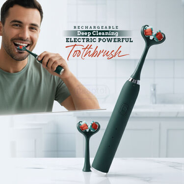 Rechargeable electric toothbrush unit model RTB6 in white