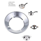 Gas Saver Burner Stand (Pack of 2) - Alloy Steel Cooktop Support
