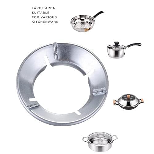 Gas Saver Burner Stand (Pack of 2) - Alloy Steel Cooktop Support