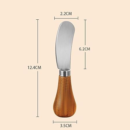 Mini Wooden Handle Butter Knife (Pack of 1)
