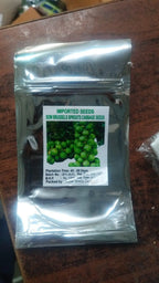 Organic Brussels Sprouts Cabbage Seeds - Pack of 1