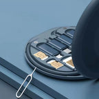 Mini Multi-Functional Fast Charging Data Cable Set with Storage Box and SIM Pin
