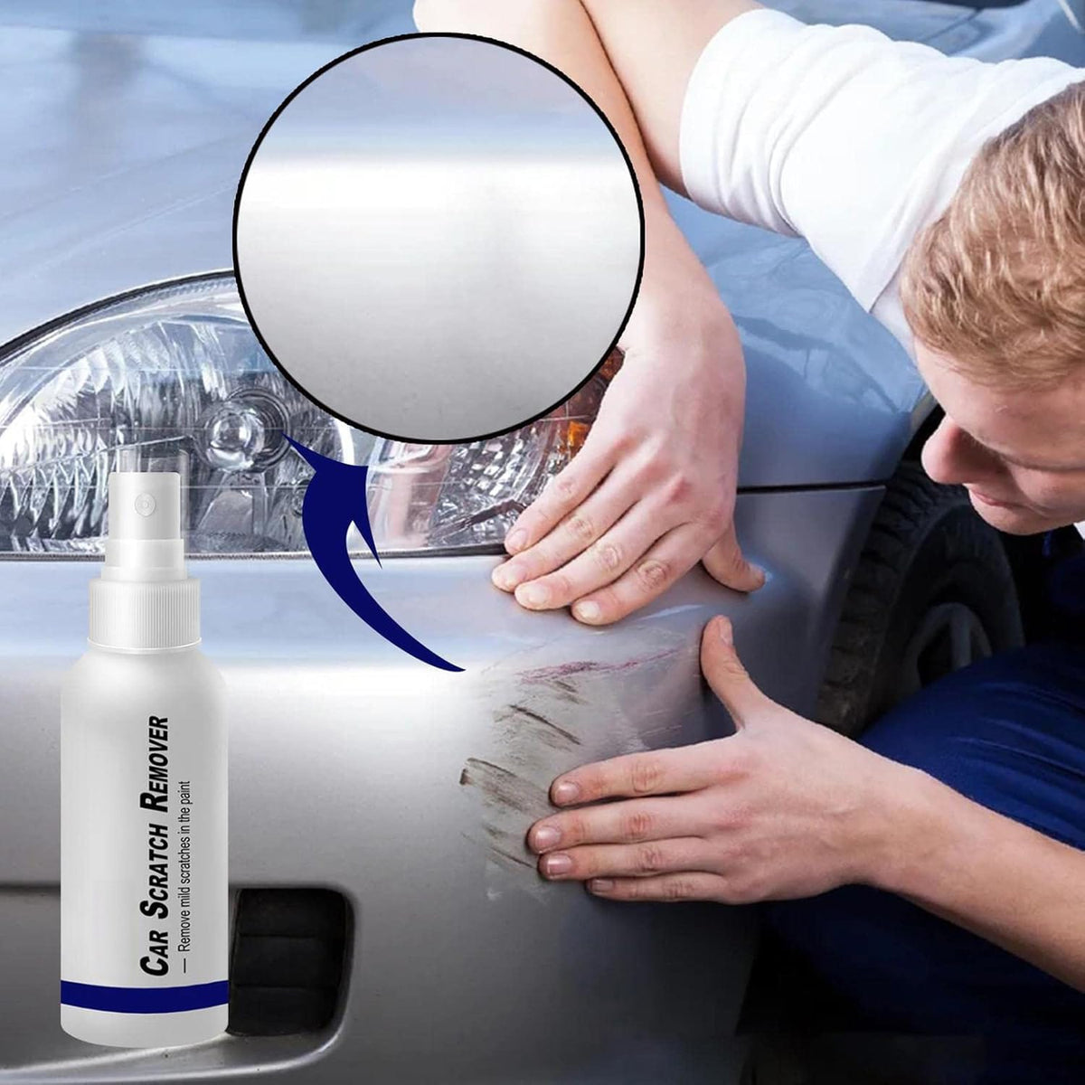 Car Paint Scratch Repair Spray - 50g (Pack of 2)