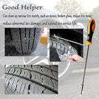 2 in 1 tyre stone removing tool made of alloy stainless steel