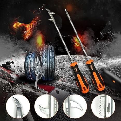 2 in 1 Car Tyre Stone Removing Tool with Alloy Stainless Steel Hook
