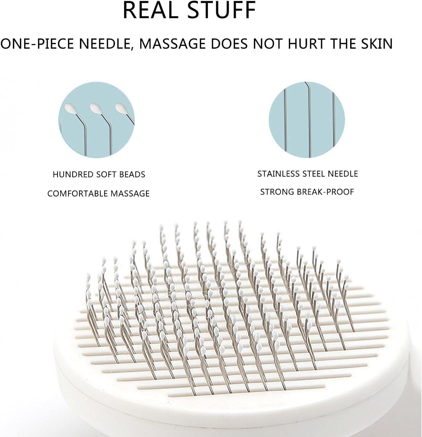 Cat Head Comb - Grooming Brush for Pets