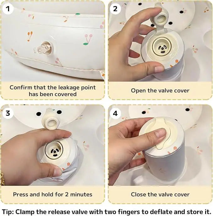 Inflatable Baby Chair for Sitting and Support