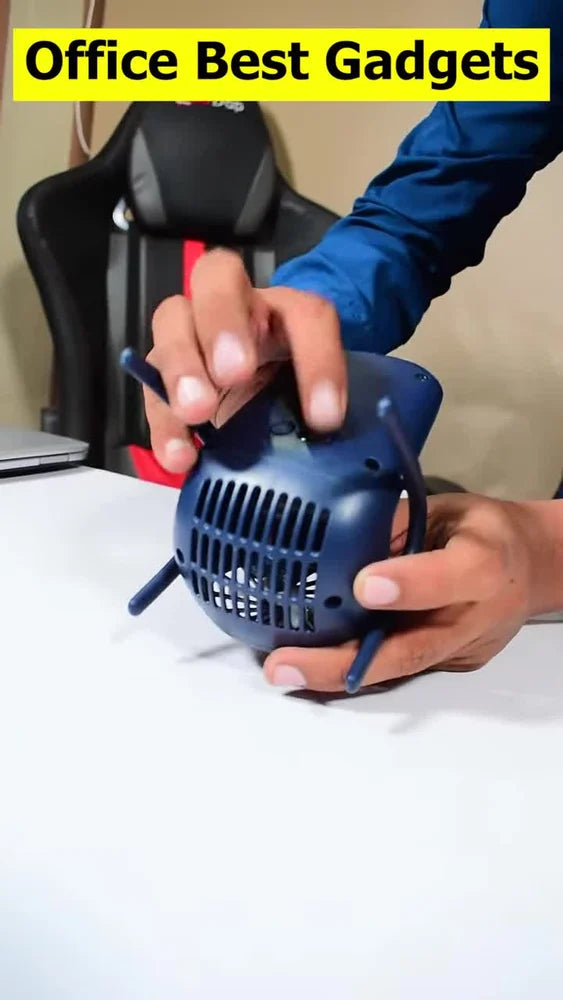 Portable Handheld Fan With Integrated Mobile Holder (EF33)