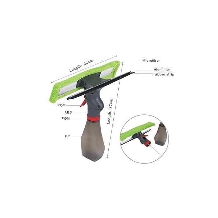 Glass Cleaner 3 in 1 Spray Tool for Streak-Free Surfaces