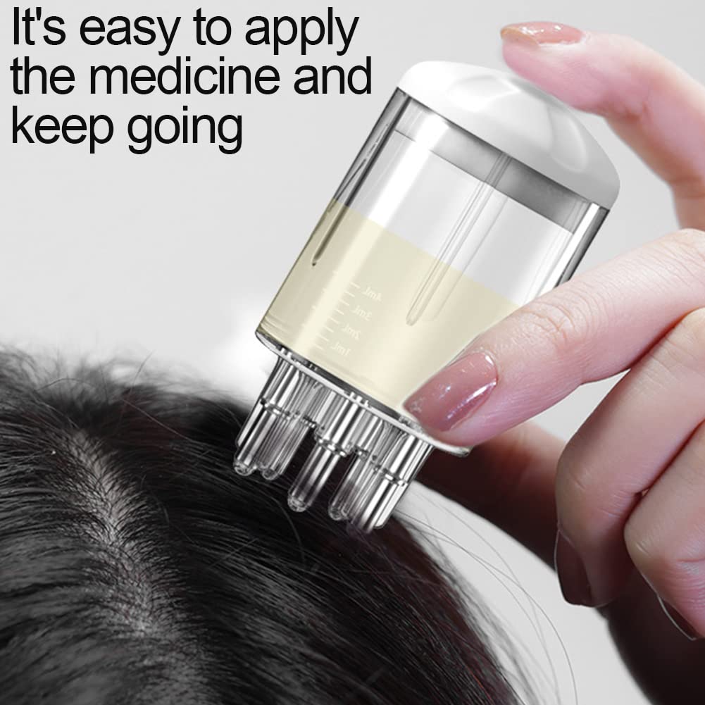 Scalp Applicator Comb, Hair Oil Applicator Bottle, silicone