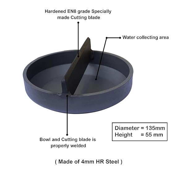 Coconut Breaker Hand Press Tool for Kitchen, steel