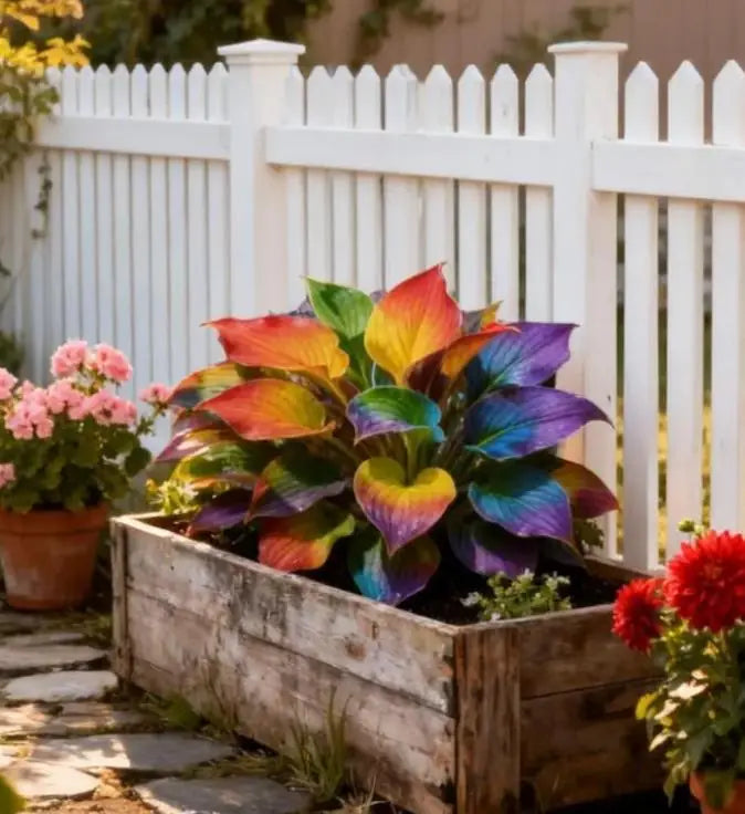 Color Symphony Hostas Seeds with Plant Growth Serum (Pack of 20)