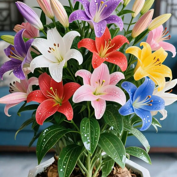 Colorful Perfume Lily Bulbs Seeds (Pack of 2)