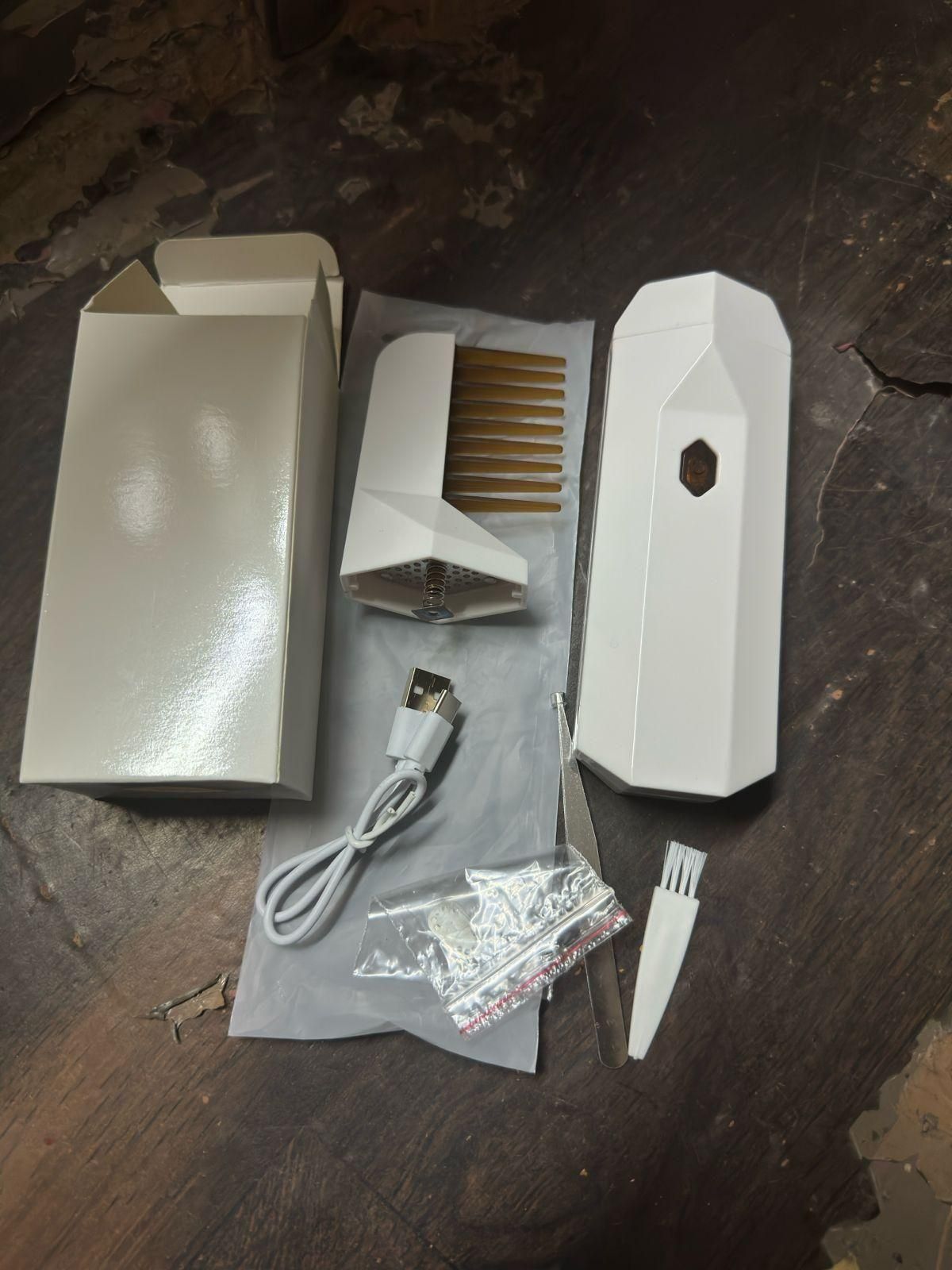 Multifunctional Fragrance Hair Comb & Massager, plastic