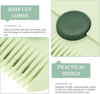 2-in-1 Professional Hair Cutting & Thinning Comb, plastic