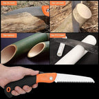 Foldable Heavy Duty Carbon Steel Pruning Saw for Gardening and Bonsai Trimming