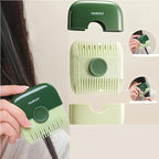 2-in-1 professional plastic hair cutting and thinning comb for home grooming