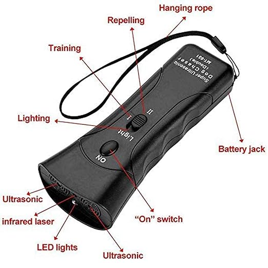 Ultrasonic Dog Bark Control Repeller Trainer