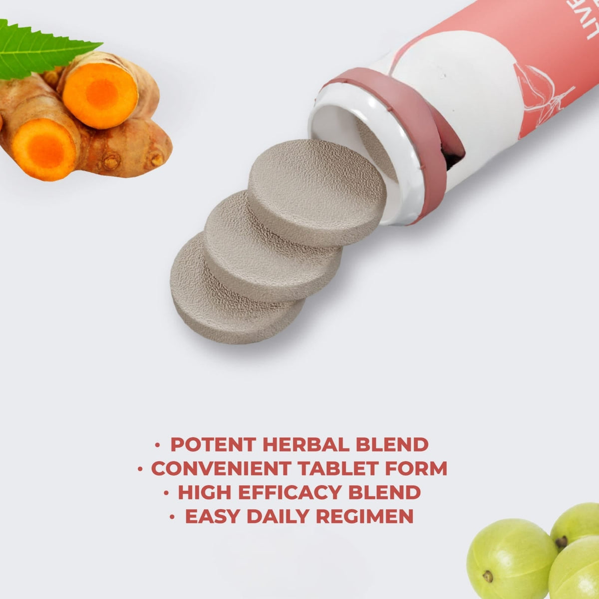 Liver Detox Effervescent Tablets - 15 Tablets