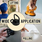 Advance dent puller tool with an ABS plastic handle and a rubber suction base