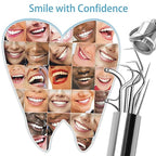 7-in-1 Professional Stainless Steel Dental Cleaning Kit
