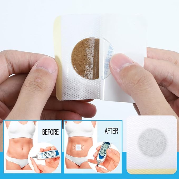Diabetic Patch Sensor Overlays - 20 Adhesive Patches (Pack of 2)